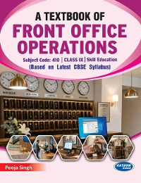 A Textbook of Front Office Operations Class 9 Code 410
